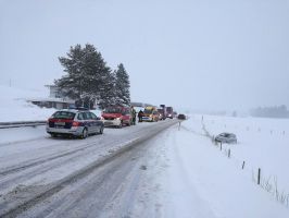 14.01.2017 Verkehrsunfall B146 Bereich Westeinfahrt FF06